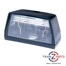 Ecco Heckzulassungsleuchte Kennzeichenleuchte Leuchte I4174 LKW / Anhänger