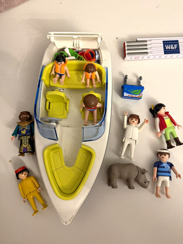 Playmobil motorboot speedboot - motorboot,