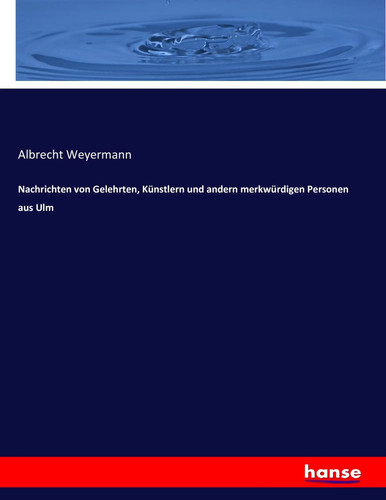 Albrecht weyermann - albrecht, |