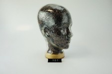 Glaskopf Bandsalat  Vintage für Hut - Brille - Hifi Kopfhörer - Perücke - Deko