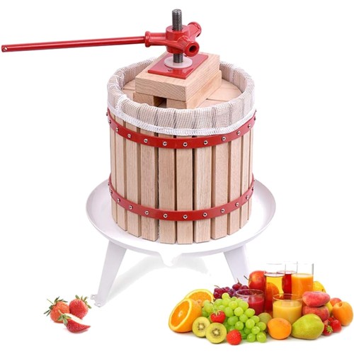 Obstpresse weinpresse holz - obstpresse, 12l