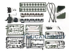 Henglong 1:16 Deutsch Leopard2 A6 RC Tank 3889 Dekoration Kunststoffteile Tasche