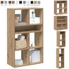 Bücherregal Wandregal Raumteiler Aufbewahrung Regalsystem Holz Regal 