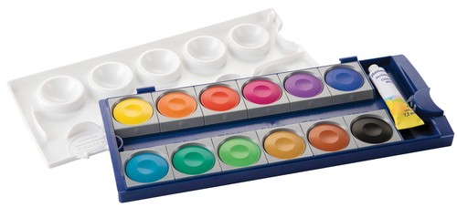 Pelikan deckfarbkasten 735 - deckfarbkasten, 735/k12