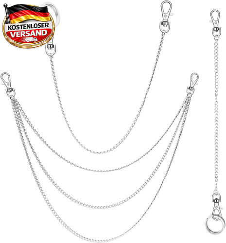 Gürtelketten set unisex für - gürtelketten,