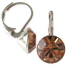 8 mm Ohrringe mit Swarovski