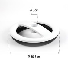 Fuß weiß für Topstar Hocker Sitness Bob Bobby Sitztrainer Ersatzteil Nachkauf