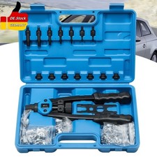 Nietmutternzange Gewindenieten Zange Set 160 Nietmuttern M3-M12 Nietmutternzange