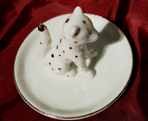 Porzellan figur hund 5cm - figur, 6,5cm