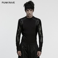 Punk Rave Men Black Gothic