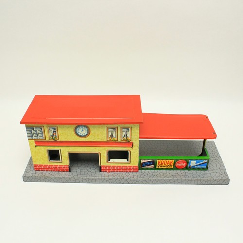 Hwn blechspielzeug bahnhof mit - hwn,