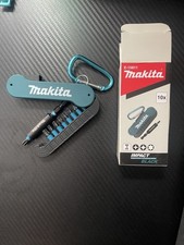 Original Makita Impact Black Bit-Set & Bithalterung /Karabiner Für Schrauber