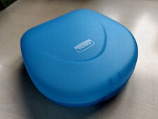 CD Box Aufbewahrung, HAMA, stabile Box, 24 CDs, blau