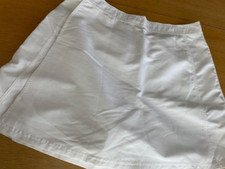 NEU Damen Tennishose als Tennisrock weiß Feroti Sport Gr. XL tolle Passform