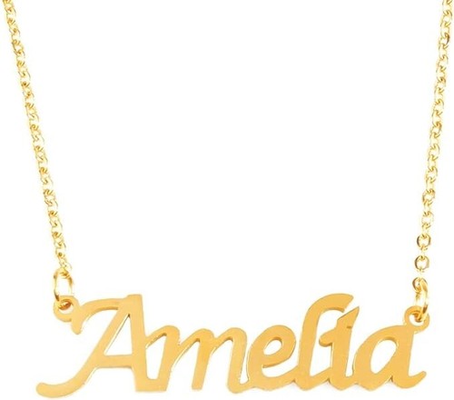 Amelia namenskette karat - amelia,