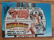 SIEGFRIED & ROY XL Autogramm