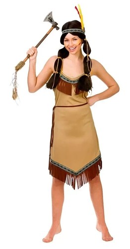 Erwachsene damen rot indianer - damen,