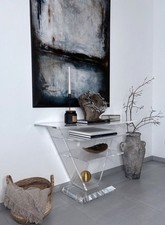 Beistelltisch Regal Acryl Plexiglas HiFi Konsole