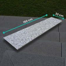 Granit Trittstufen Geflammt