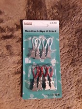 8 Handtuchclips Clips