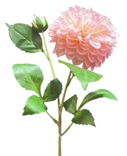 Kunstblume dahlie l61cm - kunstblume,