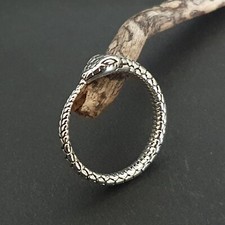 Ouroboros Silberring 925