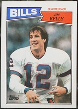 1987 Topps Football Jim Kelly