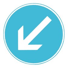 Adco Verkehrszeichen 222-10