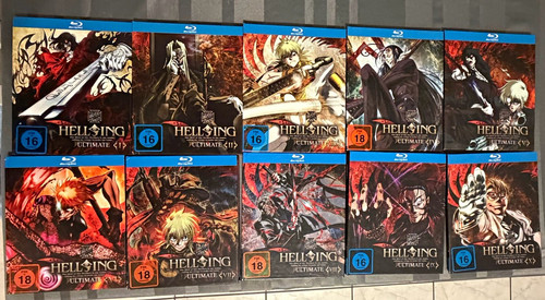 Hellsing ultimate blu ray ova - ultimate, blu-ray