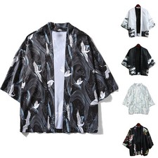 Herren Drachenmuster Kimono