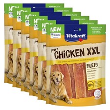 Vitakraft Hundesnack Chicken XXL Hühnchenfilet - 6 x 250g - Leckerli Hunde Snack
