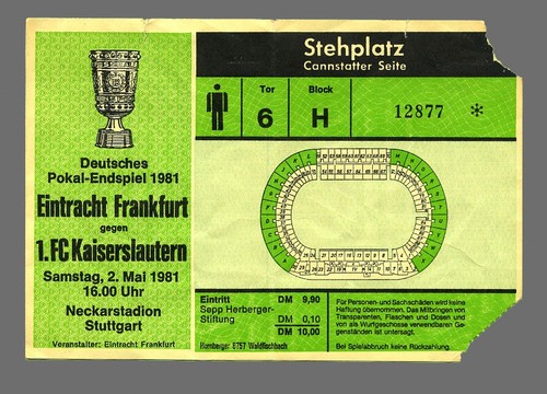 1981 finale dfb - finale, dfb-pokal