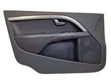 Türverkleidung vorne links Schwarz Silber Leder passt für VOLVO  V70 II (285) 2.