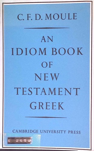 Idiom book new testament - new,