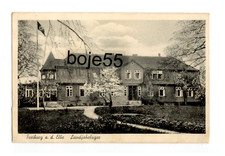 Seltene AK Freiburg Elbe -- HJ Landjahrlager -Stempel "Landjahrlager" 1940  #020