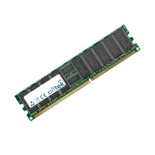 2GB Satz (2x1GB Modul) RAM Arbeitsspeicher Uniwide UniServer 1322 (PC3200 - Reg)