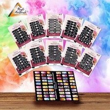 Airbrush Nagelschablonen Nagel Stempel aufkleber Wiederverwendbar Naildesign 