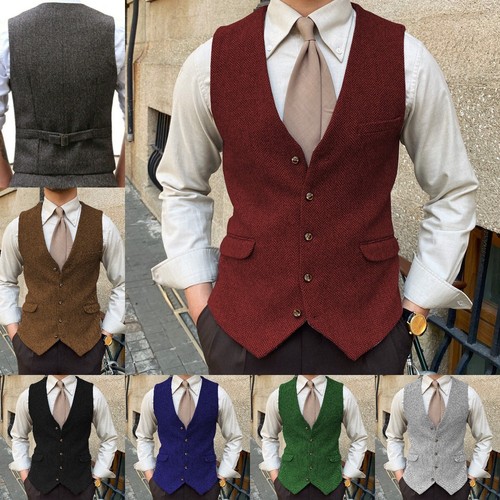 Herren anzug tweed weste - herren,