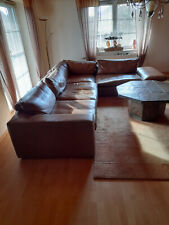 Wohnlandschaft Leder Sofa Eck Couch Garnitur gebraucht