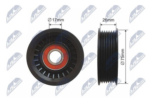 Spannrolle keilrippenriemen - spannrolle,