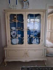 Barock Schrank Vitrine
