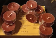 PartyLite 12 Teelichter Granatapfel-Punsch/Pomegranate Punch RAR Herbst / X-mas*