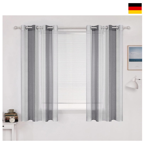 Gestreifte vorhänge - gestreifte,