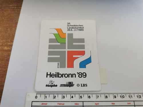 Alter aufkleber heilbronn - aufkleber,