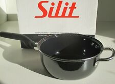 SILIT PFANNE MIT GEGENGRIFF, BLACK / SCHWARZ, Ø 21 CM, INDUKTION MADE IN GERMANY