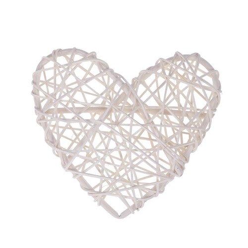 Rattan dekor herzform 5 - herzform,