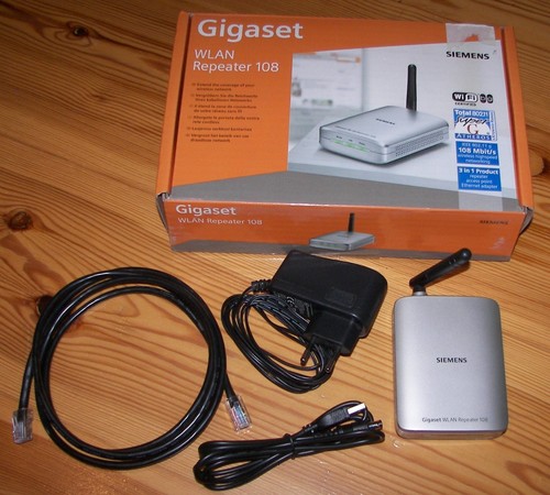 Siemens gigaset wlan repeater - siemens,