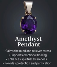 Natürlicher ovaler amethyst - natürlicher,
