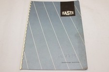 Betriebsanleitung - Schwere Rundbiegemaschine - FASTI - Modell RZM - ca. 1963