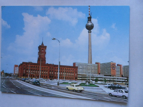 Berlin rotes rathaus - ak,